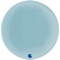 Globe 15" Pastel Blue 4D Globe