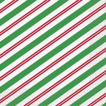 Peppermint Christmas Napkins 16ct