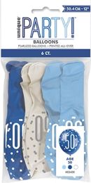 Blue/Silver Glitz 12