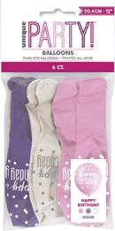 Pink/Silver Glitz 12