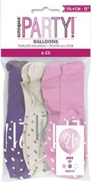 Pink/Silver Glitz 12