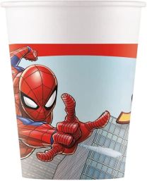 Spiderman Crime Fighter Paper Cups 200ml 