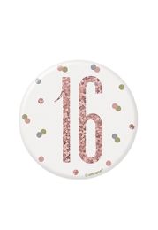 Rosegold Glitz Badges