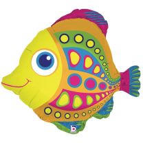 Chip Fish 27" Supershape Foil Balloon