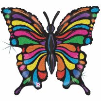 Pop art Butterfly 33" Foil Balloon GRABO