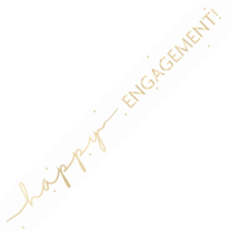 Happy Engagement Banner 9ft.