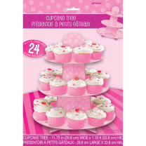 Pink Cupcake Tree Stand