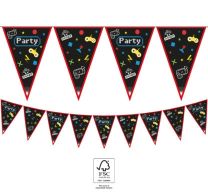 Gaming Party Flag Banner 1ct