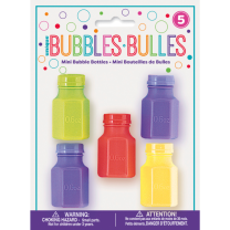 Mini Bottles Party Bubbles 5ct