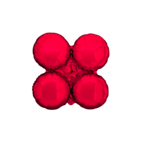Foil Magic Arch - Red - Diameter 42cm