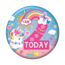 Age 2 Female Small Badges 6ct (5.5cm)