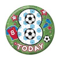 Age 8 Male Small Badges 6ct (5.5cm)