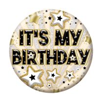 It's My Birthday Small Badges 6ct (5.5cm)
