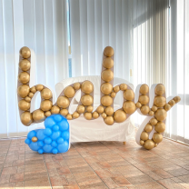 Baby Mosaic Balloon Frame 150cm - Nikoloon