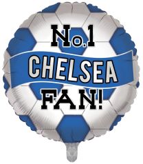 Chelsea No. 1 Soccer Fan 18" Foil Balloon