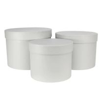 Grey Hat Box Set of 3