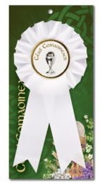 Communion Rosette Chalice Irish Wording Pack of 6