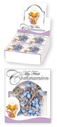 Communion Rosary Blue 1Ct