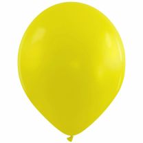 Canary Yellow Fashion Cattex 16" Latex Balloons 50ct