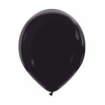 Midnight Black Premium Cattex 12" Latex Balloons 100Ct