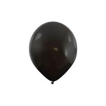 Obsidian Black Fashion Cattex 6" Latex Balloons 100ct
