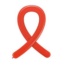 Light Red Standard Cattex 350 Latex Balloons 100Ct