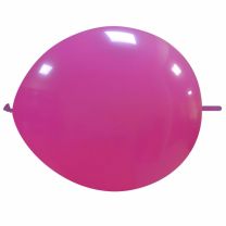 Fuchsia 12" Linking Cattex Latex Balloon 50Ct