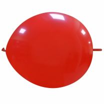 Dark Red 12" Linking Cattex Latex Balloon 50Ct