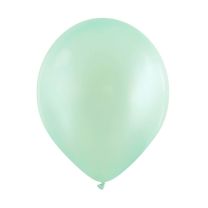 Light Aqua Fashion Metallic Cattex 12" Latex Balloons 100ct