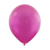 Magenta Fashion Metallic Cattex 12" Latex Balloons 100ct