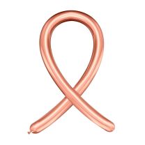 Rose Gold Chromium Cattex Latex Balloon 50ct