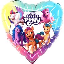 My Little Pony Heart 18" Foil Balloon