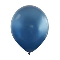Night Blue Fashion Metallic Cattex 12" Latex Balloons 100ct