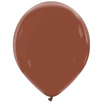 Chocolate Premium Cattex 14" Latex Balloons 50Ct