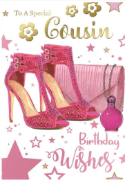 Happy Birthday - Cousin (Female) - Pack Of 12