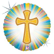 Cross 18" Foil Balloon 