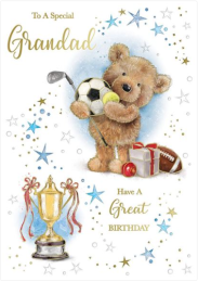 Happy Birthday - Grandad - Pack Of 12