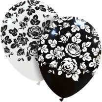 Elegant Roses Superior 12" Latex Balloons 25Ct