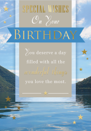 Happy Birthday - Open Male - Pack Of 12