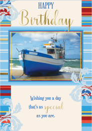 Happy Birthday - Open Male - Pack Of 12