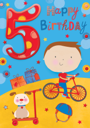 Age 5 - Boy and Girl - Pack Of 12