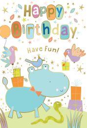 Birthday Wishes - Open Boy - Pack Of 12