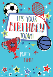 Happy Birthday - Open Male - Pack Of 12