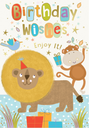 Birthday Wishes - Open Boy - Pack Of 12