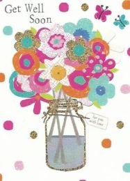 Get Well Soon - Get Well Wishes - Pack Of 12