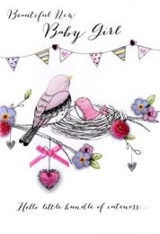 It's A Baby Girl - A New Baby Girl - Pack Of 12