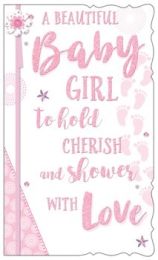 A Baby Girl - How Wonderful - Pack Of 12