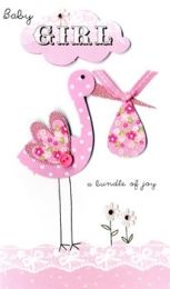 It's A Girl - Pack Of 12 