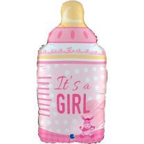 Bottle it's a Girl 29" Foil Balloon