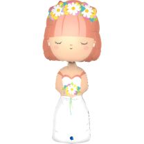 The Bride 4' Foil Balloon